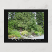 Stanley Park, Vancouver, BC briefkaart (Voorkant)