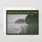 Stanley Park, Vancouver BC. Briefkaart (Voorkant / Achterkant)