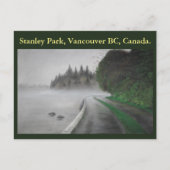 Stanley Park, Vancouver BC. Briefkaart (Voorkant)