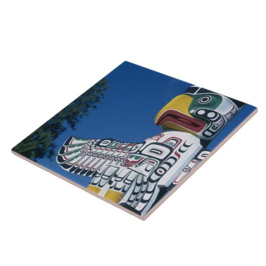 Stanley park, Vancouver, British Columbia, Tegeltje (Zijkant)