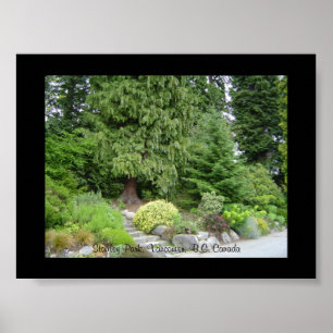 Stanley Park, Vancouver BV. Poster