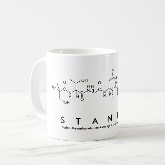 Stanley peptide name mok (Voorkant links)