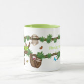 Stanley Sloth green personalized mug Mok (Midden)