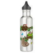 Stanley Sloth groene gepersonaliseerde waterfles Waterfles (Links)