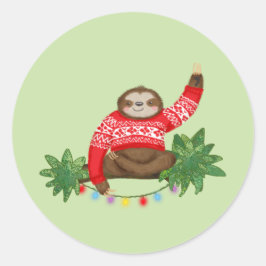 Stanley Sloth-Kerst stickers