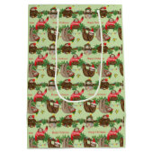 Stanley Sloth-kerstcadetas Medium Cadeauzakje (Achterkant)