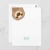 Stanley sloth "oh hi!" briefkaart (Voorkant / Achterkant)