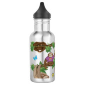 Stanley Sloth paars gepersonaliseerde waterfles (Links)