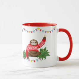 Stanley Sloth persoonlijke kerstmok Mok