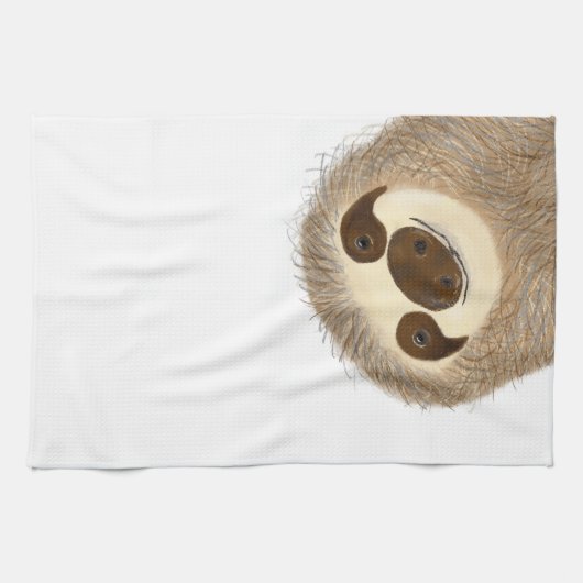 Stanley Sloth schattige theedoek (Horizontaal)