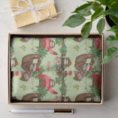 Stanley Sloth & vrienden kerstpapier Tissuepapier (Geschenk)