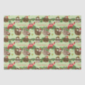 Stanley Sloth & vrienden kerstpapier Tissuepapier (Voorkant)