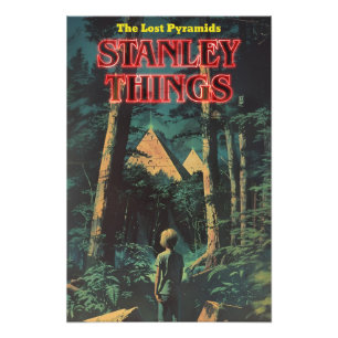 Stanley Things   Verloren piramides   Retro VHS Ho Foto Afdruk