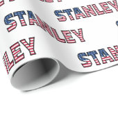 Stanley Vorname Name USA US Geschenkpapier Papier (Rol Hoek)