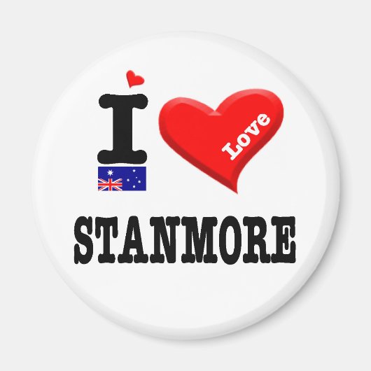 STANMORE - I Love Magneet (Voorkant)