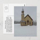 Stannard Vermont Church Briefkaart (Voorkant / Achterkant)
