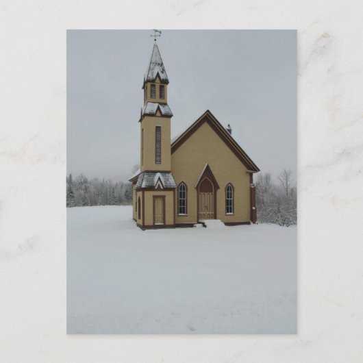 Stannard Vermont Church Briefkaart (Voorkant)