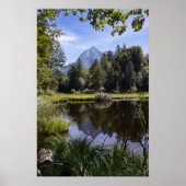 Stanserhorn en Gerzensee, Zwitserland Poster (Voorkant)