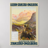 Stansstad-Engelberg Vintage Poster 1910 (Voorkant)