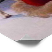 Stanta Claus en het Poster Forest Scene (Hoek)