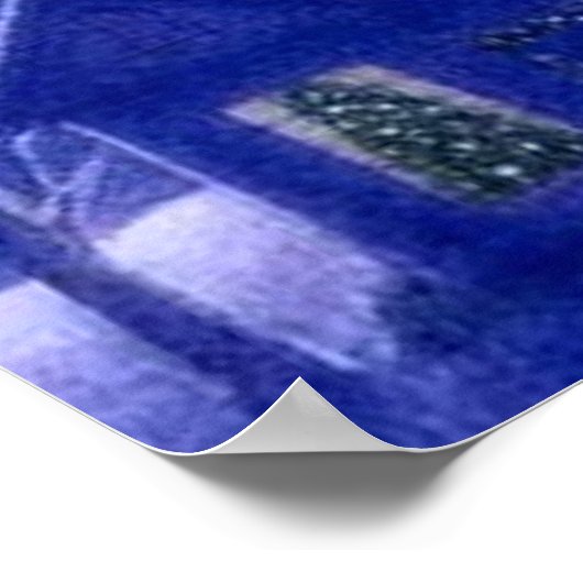 Stanta Claus Sleigh Poster (Hoek)