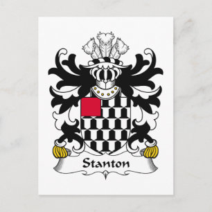 Stanton Family Crest Briefkaart