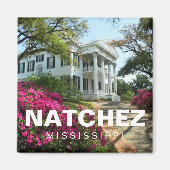 Stanton Hall Natchez, Mississippi souvenir magneet (Voorkant)