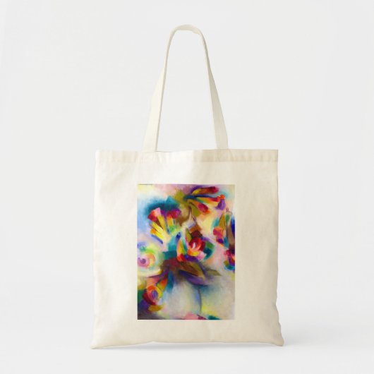 Stanton Macdonald Wright Trumpet Flowers Tote Bag (Voorkant)