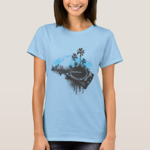 Stanton Miami - DJ Platenspeler Music Disk Jockey T-shirt