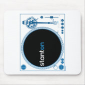 Stanton STR8-150 Platenspeler DJ Deck Music Muismat (Voorkant)