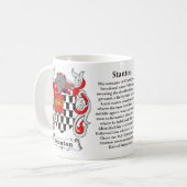 Stanton, the Origin, the Beting and the Crest on Koffiemok (Voorkant links)