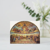 Stanza della Signatura in het Vaticaan voor paus j Briefkaart (Staand voorkant)