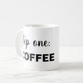 Stap 1 KOFFIE Koffiemok (Voorkant links)