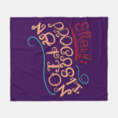 Stap 1: Uitstelgedrag Fleece Deken (Voorkant (Horizontaal))
