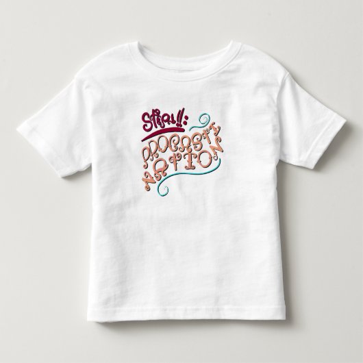 Stap 1: Uitstelgedrag Kinder Shirts (Voorkant)
