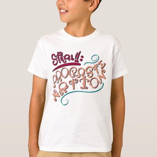 Stap 1: Uitstelgedrag T-shirt (Voorkant)