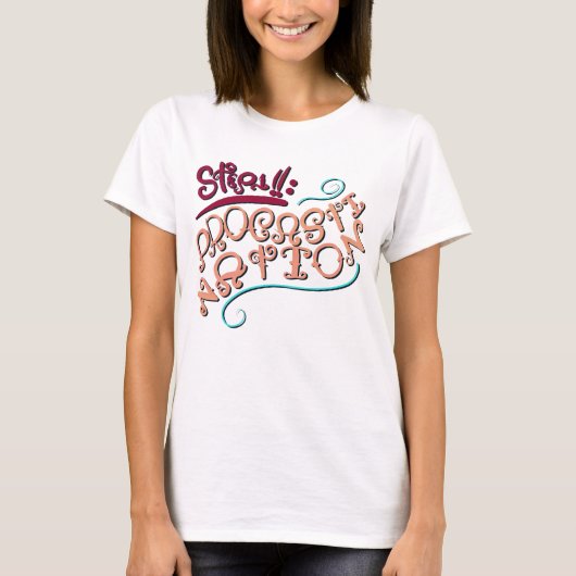 Stap 1: Uitstelgedrag T-shirt (Voorkant)
