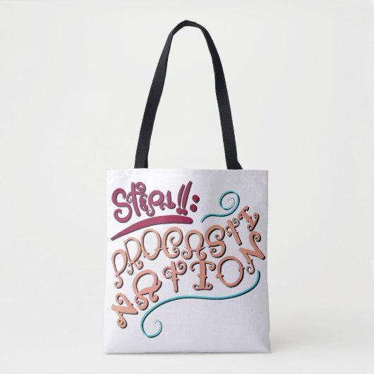 Stap 1: Uitstelgedrag Tote Bag (Voorkant)