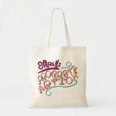 Stap 1: Uitstelgedrag Tote Bag (Voorkant)