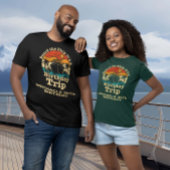 Stap aan boord van het schip Retro Birthday Cruise T-shirt