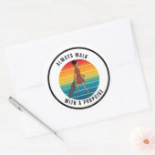 STAP ALTJD MET EEN BRUINVIS Sticker (Envelop)