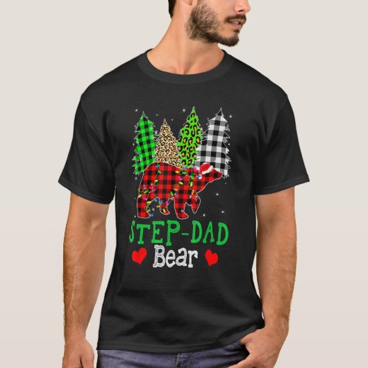 Stap Beer Mannen Rood kerstfeest Pajama Famil T-shirt (Voorkant)