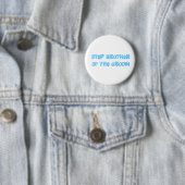 Stap Broer van de Groom Ronde Button 5,7 Cm (In situ)