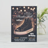 Stap Chic Schoen Meisje Sweet 16 Sneaker Bal Verja Kaart (Staand voorkant)