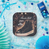 Stap Chic Schoen Meisje Sweet 16 Sneaker Bal Verja Papieren Bordje (Feest)