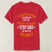 Stap Dad Stepfather Vaderdag Stepdad T-shirt (Design voorkant)