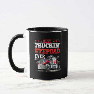 Stap Dad Trucker FD Black Mok