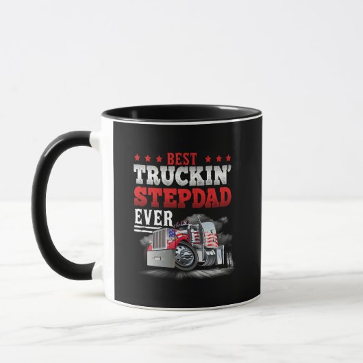 Stap Dad Trucker FD Black Mok (Links)