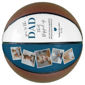 Stap dad Vaderdag Photo Basketball Basketbal (Voorkant)