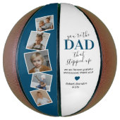 Stap dad Vaderdag Photo Basketball Basketbal (Verticaal)